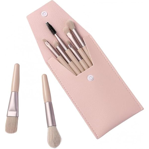 Amazon.co.jp: メイクブラシ セット 8本入 (ベージュ